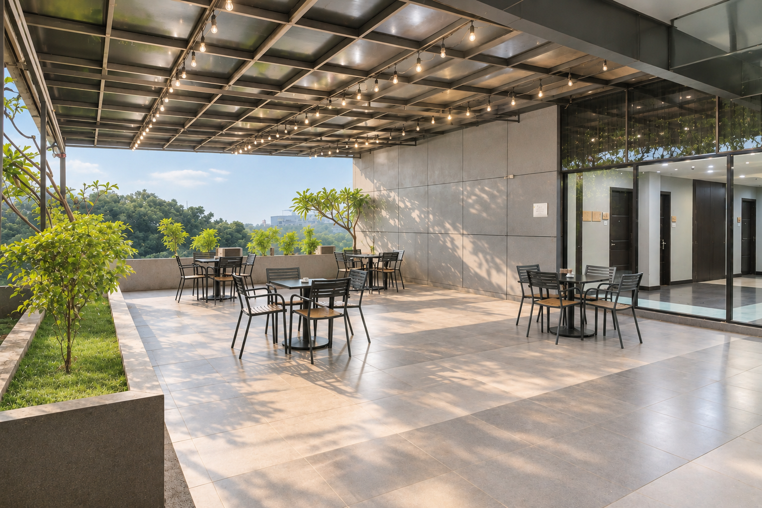 Rooftop Sky Terrace Lounge