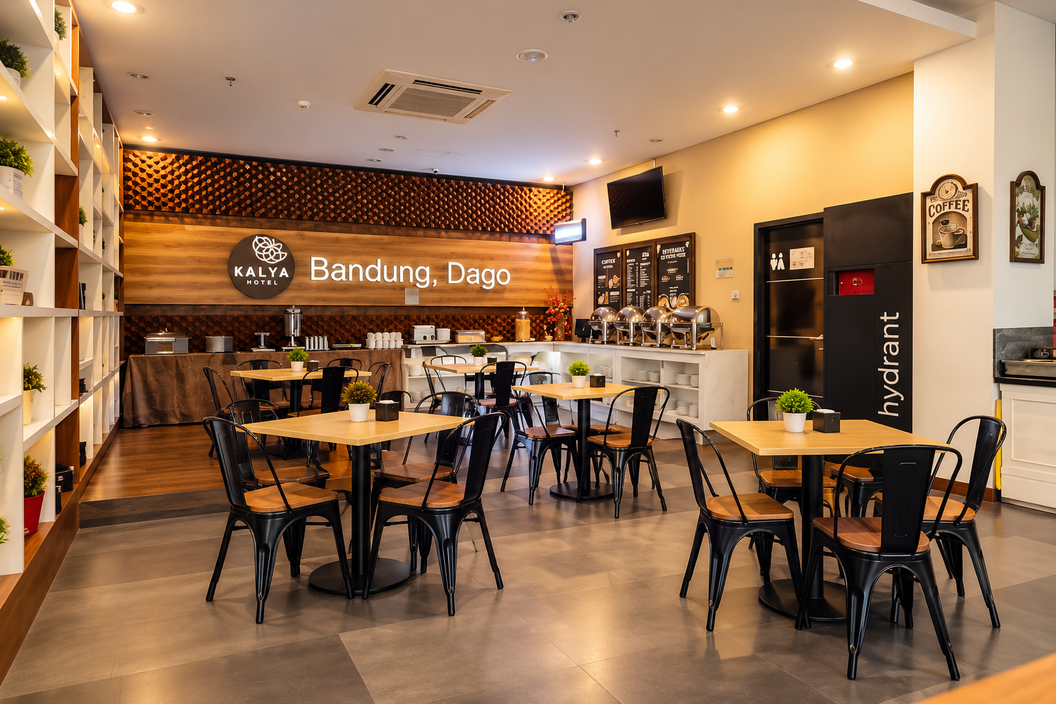 Kalya Cafe Dining Area